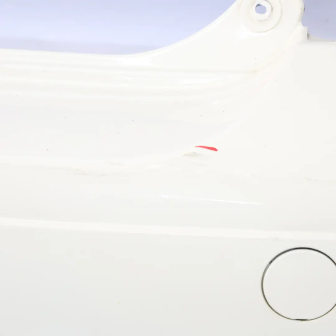 Bumper Trim Panel Pepper White - 850 to Mini R56 R57 LCI R58 R59 Rear with Part number 7264356 Mini R56 R57 LCI R58 R59 Rear Bumper Trim Panel Pepper White - 850 - SKU 7264356-PW - Part number 7264356