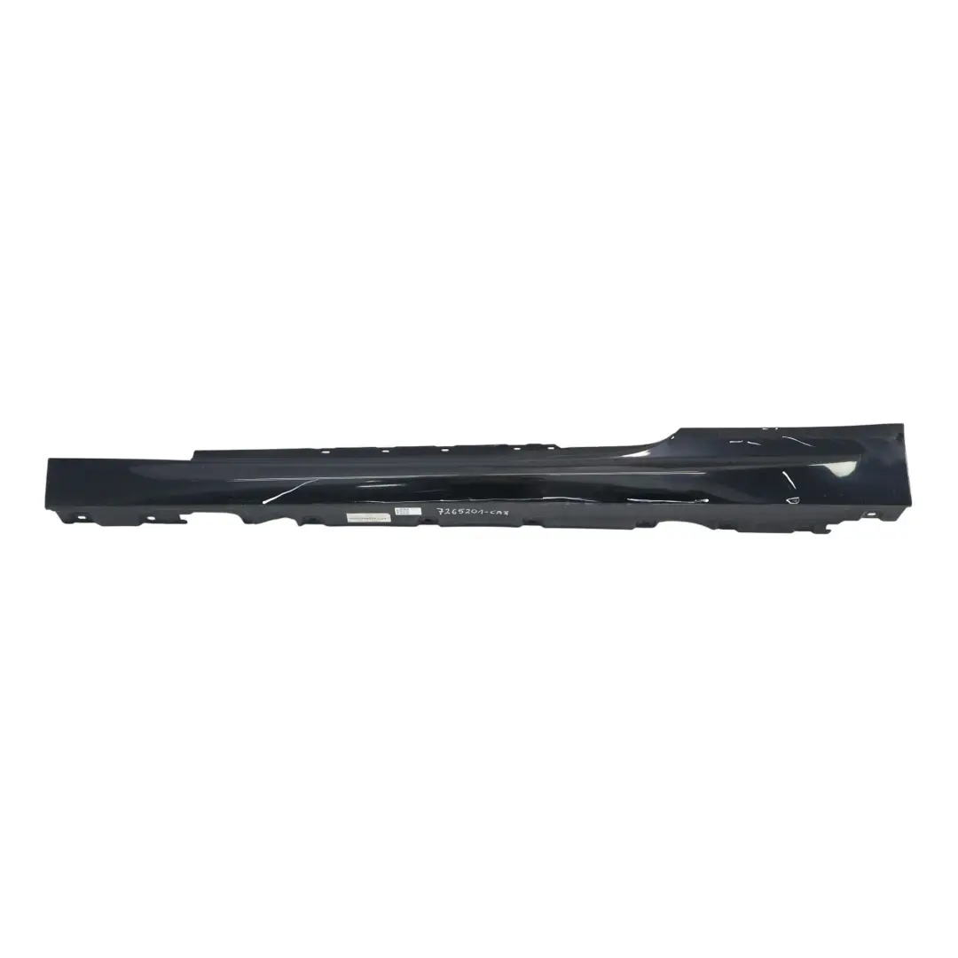BMW F12 F13 Side Skirt M Sport Sill Cover Panel Left N/S Carbonschwarz - 416 - SKU 7265201-CAR - Part number 7265201