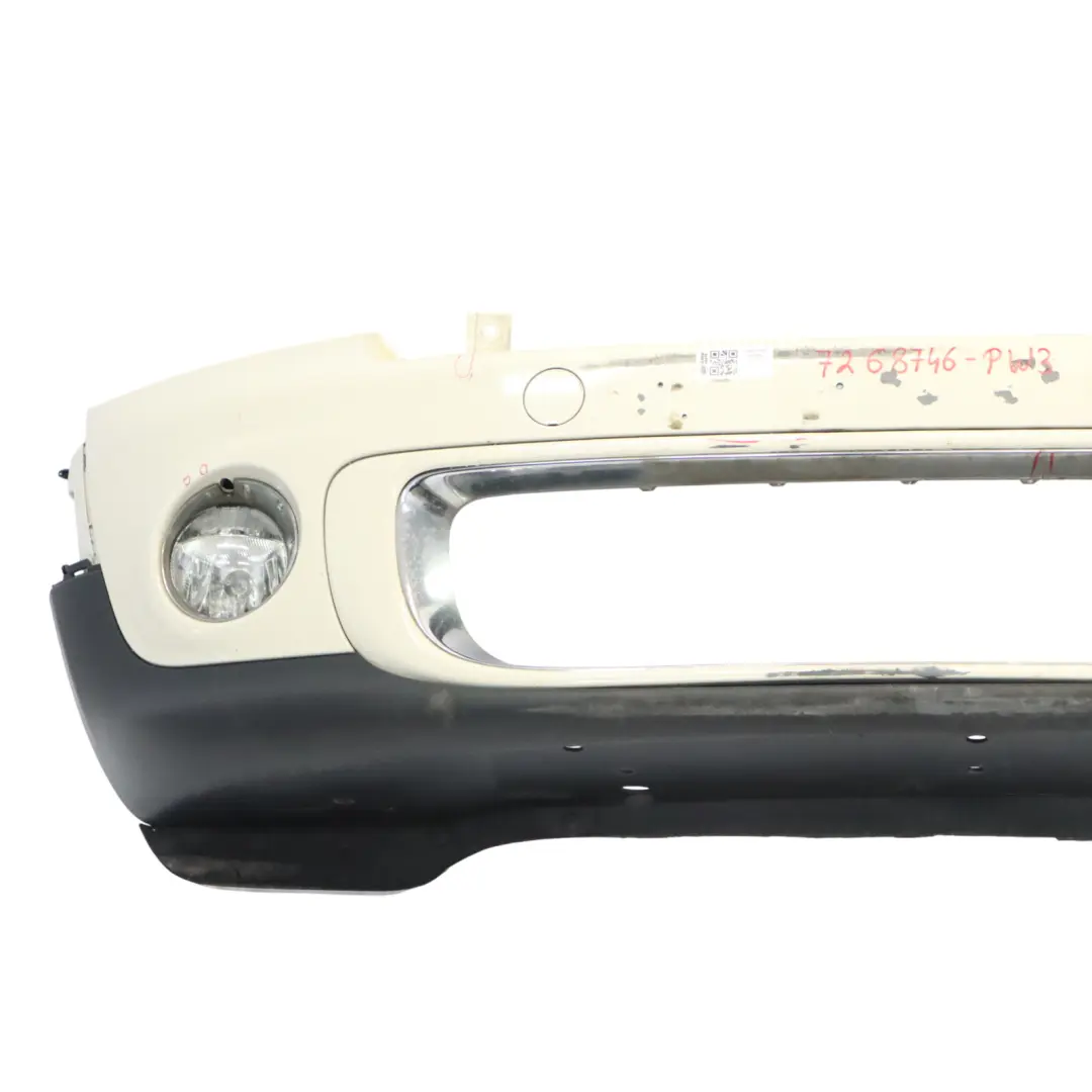 Mini Cooper R55 R56 LCI Pannello paraurti anteriore Pepper White - 850 - SKU 7268746-PW3 - Numero di parte 7268746