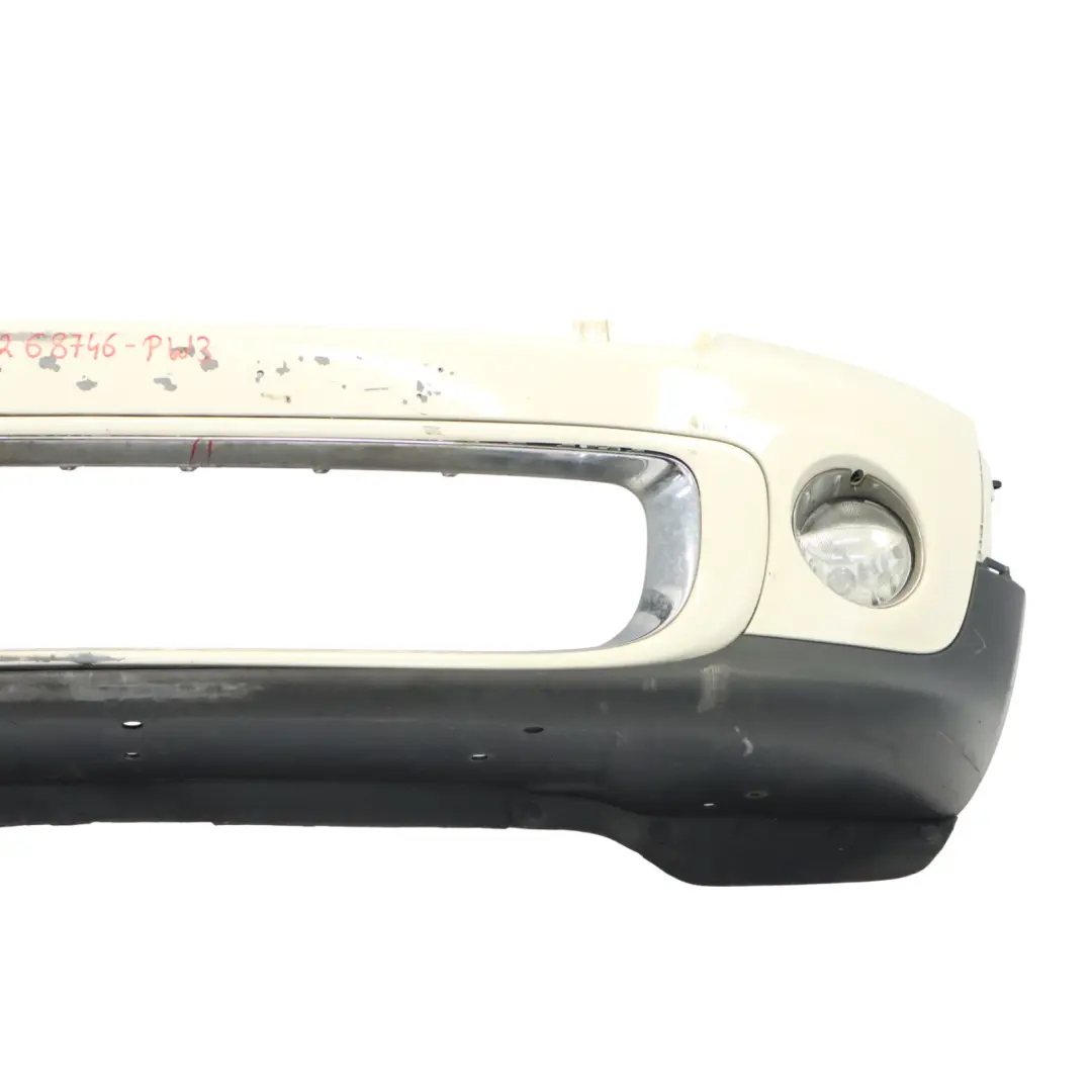 Pare-chocs avant Pepper White - 850 pour Mini Cooper R55 R56 LCI à propos du numéro de pièce 7268746 Mini Cooper R55 R56 LCI Pare-chocs avant Pepper White - 850 - SKU 7268746-PW3 - Numéro de pièce 7268746