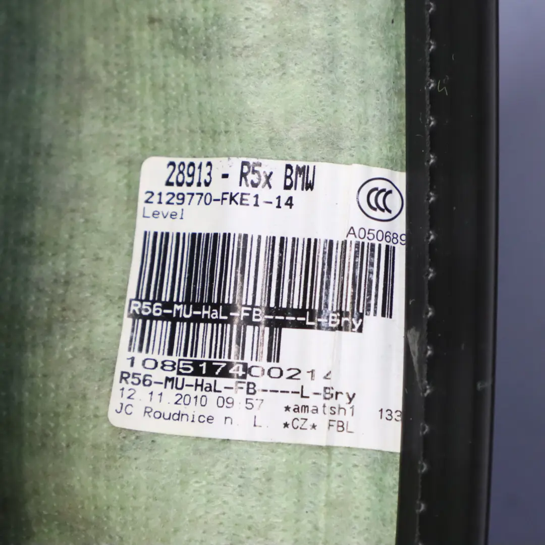 Sièges Avant En Tissu Gauche Cuir Noir pour Mini R55 R56 LCI à propos du numéro de pièce 7270195 Mini R55 R56 LCI Sièges Avant En Tissu Gauche Cuir Noir - SKU 7270195-4 - Numéro de pièce 7270195