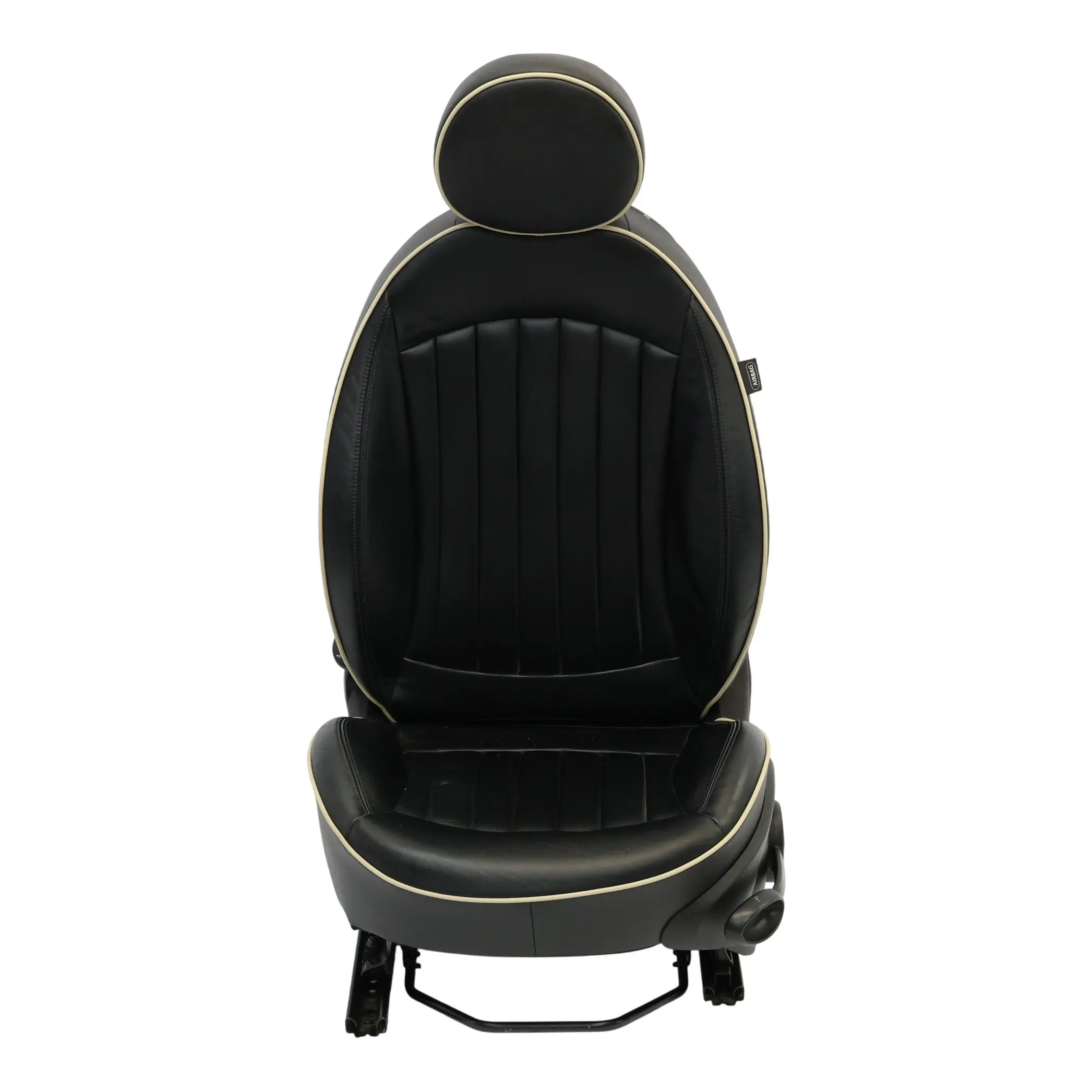 Mini Cooper One R55 R56 Sport Lounge-Sitz Aus Schwarzem Leder Vorne Links