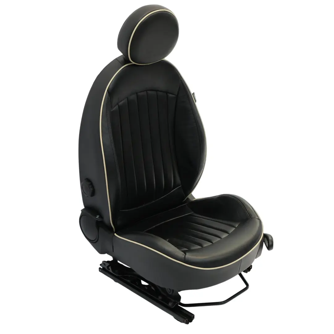 Mini Cooper One R55 R56 Sport Pelle Nera Lounge Sedile Anteriore Sinistro - SKU 7270233-1 - Numero di parte 7270233