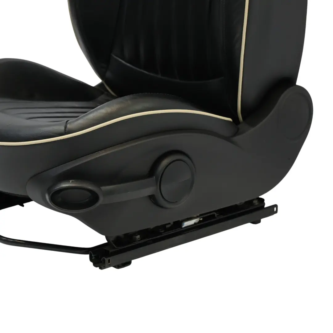 Mini Cooper One R55 R56 Sport Lounge-Sitz Aus Schwarzem Leder Vorne Links - SKU 7270233-1 - Teilenummer 7270233