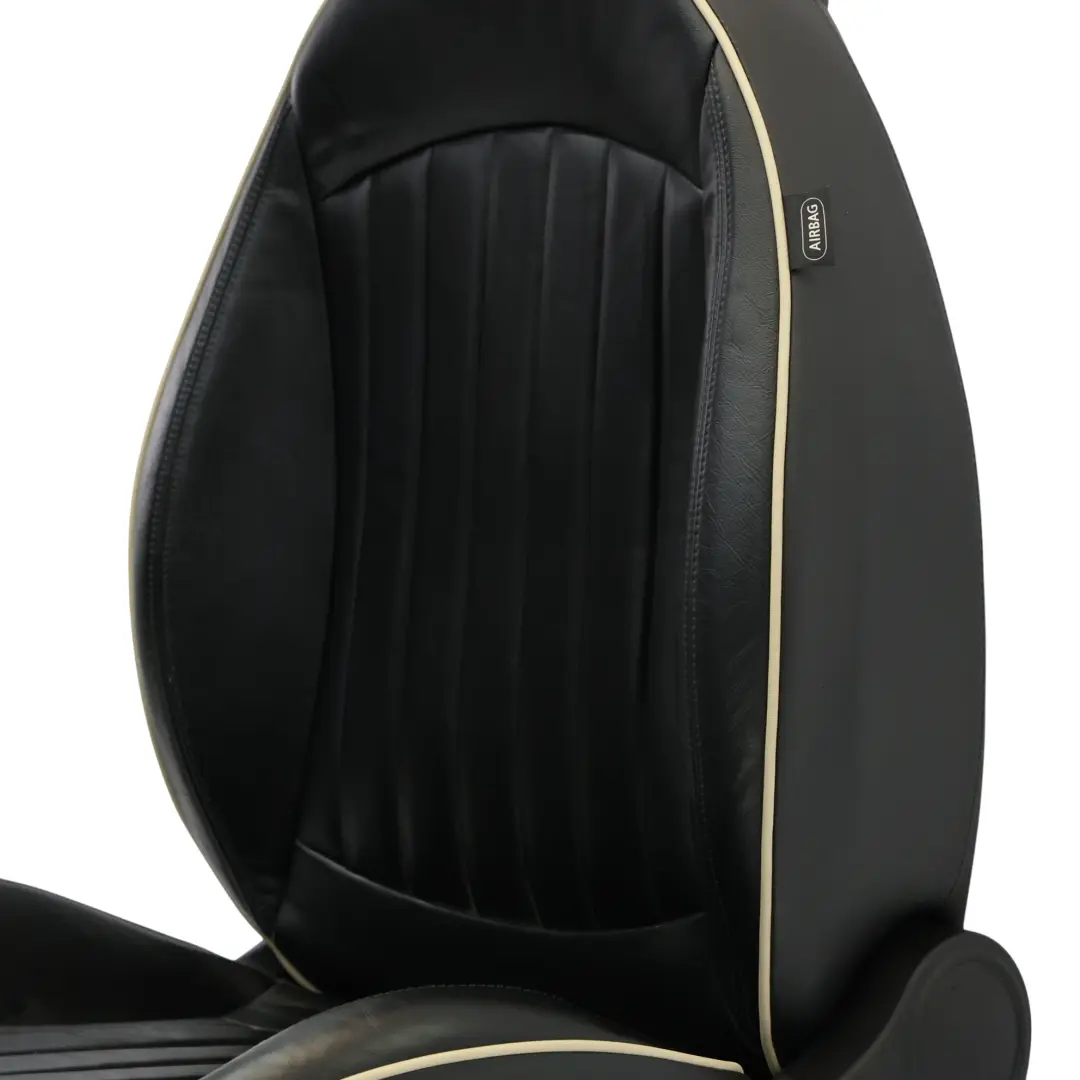Asiento Mini Cooper One R55 R56 Sport Negro Cuero Lounge Delantero Izquierdo para con número de pieza 7270233 Asiento Mini Cooper One R55 R56 Sport Negro Cuero Lounge Delantero Izquierdo - SKU 7270233-1 - Número de pieza 7270233