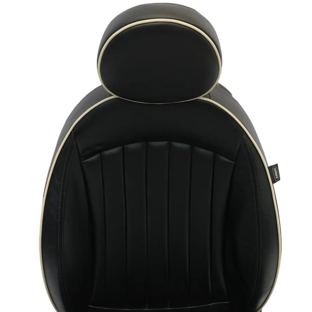 Leather Lounge Front Left N/S Seat to Mini Cooper One R55 R56 Sport Black with Part number 7270233 Mini Cooper One R55 R56 Sport Black Leather Lounge Front Left N/S Seat - SKU 7270233-1 - Part number 7270233