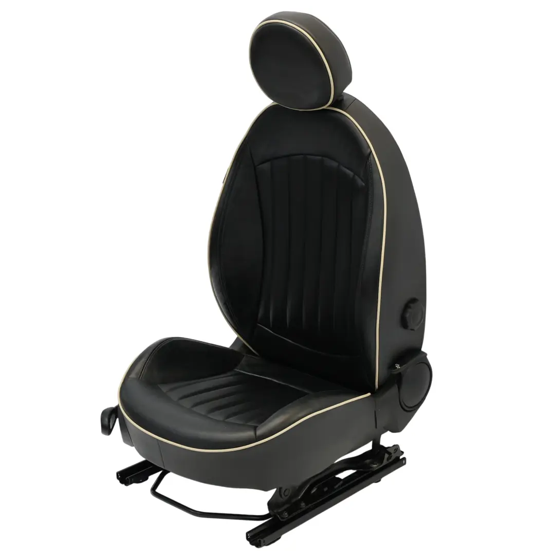  Asiento Delantero Mini R55 R56 Sport Cuero Negro Lado Derecho Lounge Interior - SKU 7270234 - Número de pieza 7270234