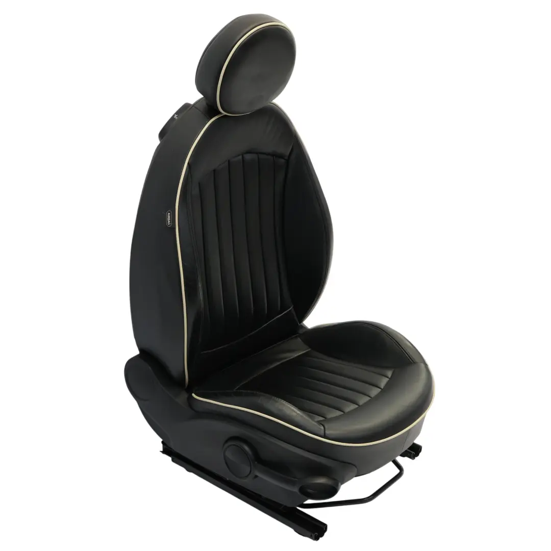 Fotel Sport Prawy Przód Skórzany Czarny do Mini R55 R56 o numerze 7270234 Mini R55 R56 Fotel Sport Prawy Przód Skórzany Czarny - SKU 7270234 - Numer Części 7270234
