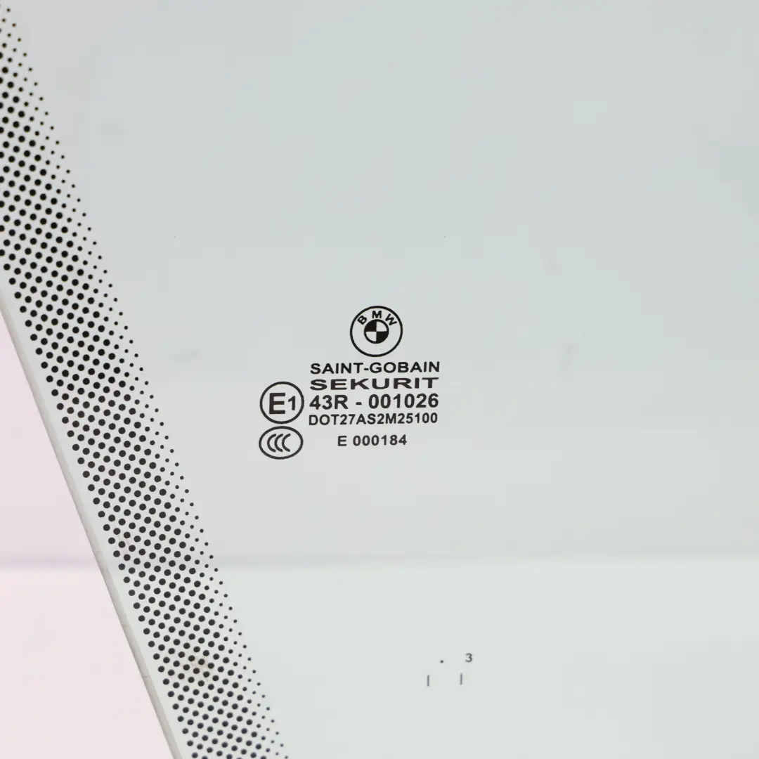 Coupé Vetro Porta Anteriore Destra Vetri Verde AS2 per BMW F06 Gran con numero di parte 7275396 BMW F06 Gran Coupé Vetro Porta Anteriore Destra Vetri Verde AS2 - SKU 7275396 - Numero di parte 7275396