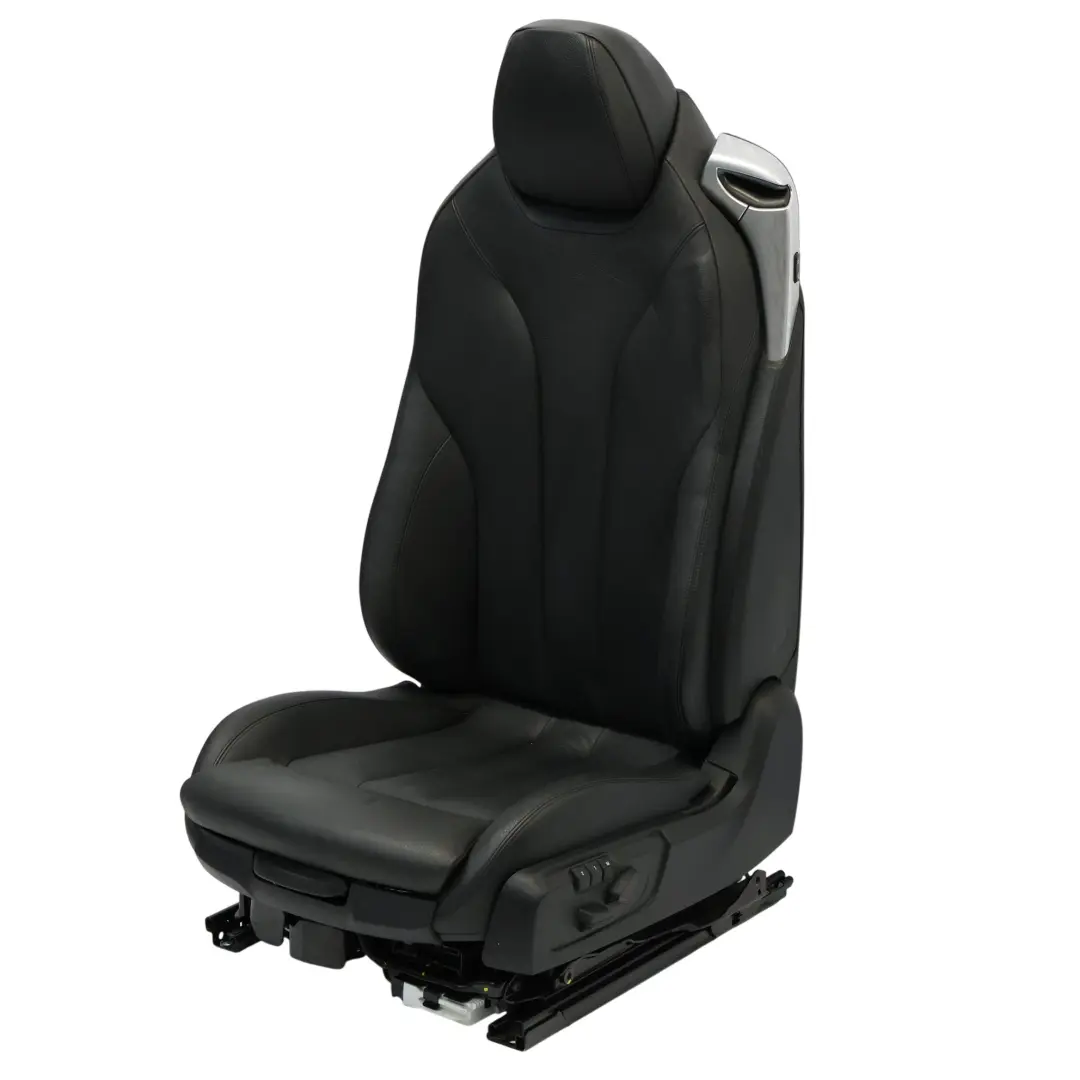 Sedile Anteriore BMW F12 F13 M Sport Riscaldato Con Memoria Sinistro Pelle Nero per con numero di parte 7280593 Sedile Anteriore BMW F12 F13 M Sport Riscaldato Con Memoria Sinistro Pelle Nero - SKU 7280593-1 - Numero di parte 7280593