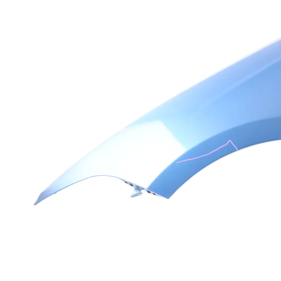 BMW F20 F21 Side Panel Wing Fender Front Left N/S Estorilblau Estoril Blue - B45 - SKU 7284645-EB1 - Part number 7284645