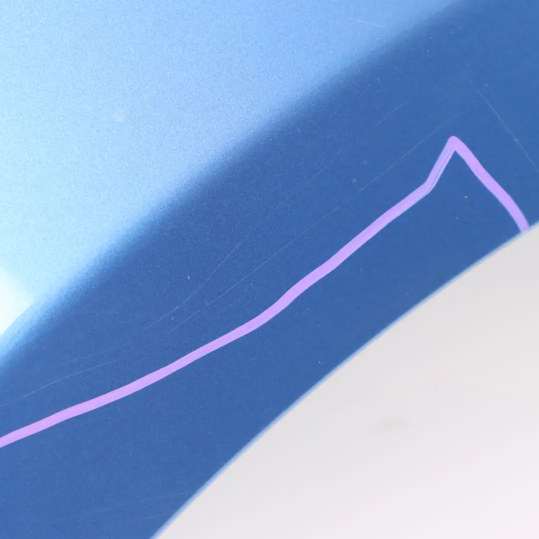 BMW F20 F21 Side Panel Wing Fender Front Left N/S Estorilblau Estoril Blue - B45 - SKU 7284645-EB1 - Part number 7284645