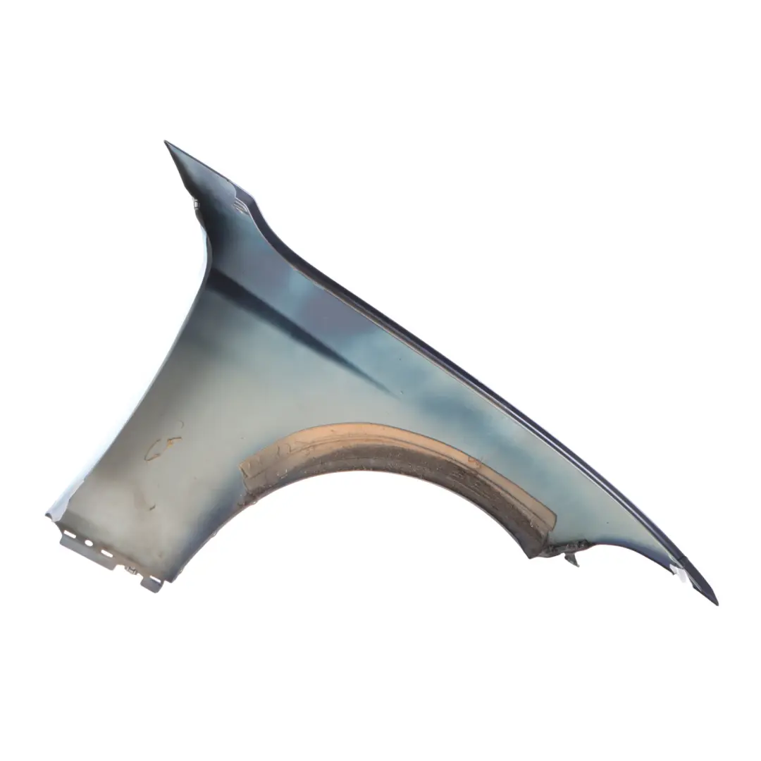 Side Panel Wing Fender Front Left N/S Mediterranean Blue - C10 to BMW F20 F21 with Part number 7284645 BMW F20 F21 Side Panel Wing Fender Front Left N/S Mediterranean Blue - C10 - SKU 7284645-MED - Part number 7284645