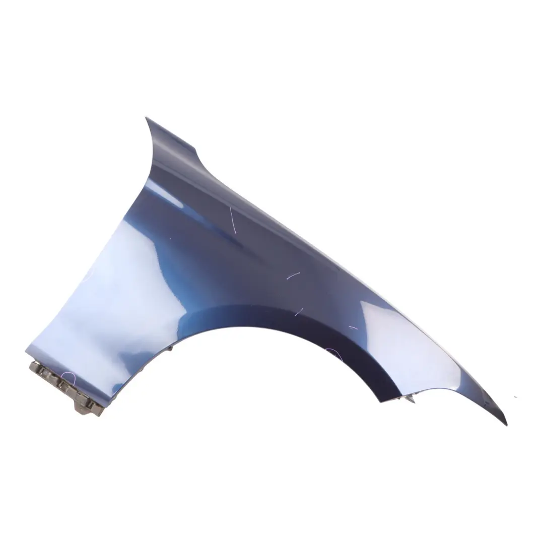 Side Panel Front Right O/S Wing Fender Mediterranean Blue - C10 to BMW F20 F22 with Part number 7284646 BMW F20 F22 Side Panel Front Right O/S Wing Fender Mediterranean Blue - C10 - SKU 7284646-MED - Part number 7284646