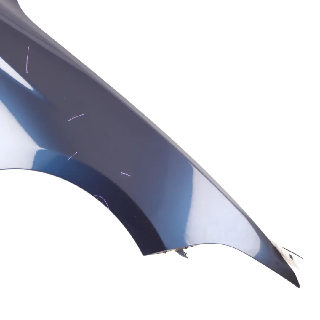 Side Panel Front Right O/S Wing Fender Mediterranean Blue - C10 to BMW F20 F22 with Part number 7284646 BMW F20 F22 Side Panel Front Right O/S Wing Fender Mediterranean Blue - C10 - SKU 7284646-MED - Part number 7284646