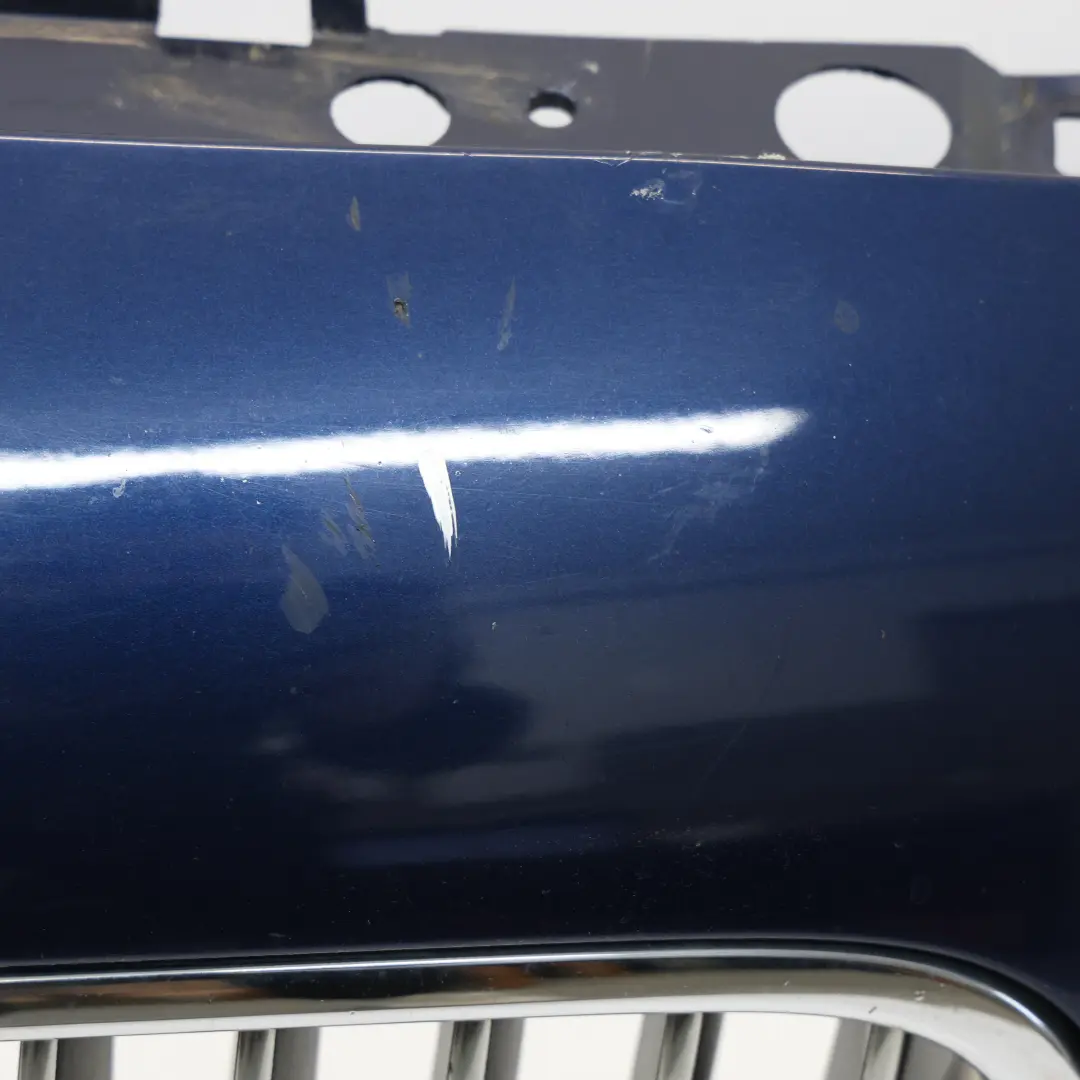 BMW F10 Front Bumper Trim Panel Tiefseeblau Deep Sea Blue Metallic - A76 - SKU 7285961-DSB - Part number 7285961