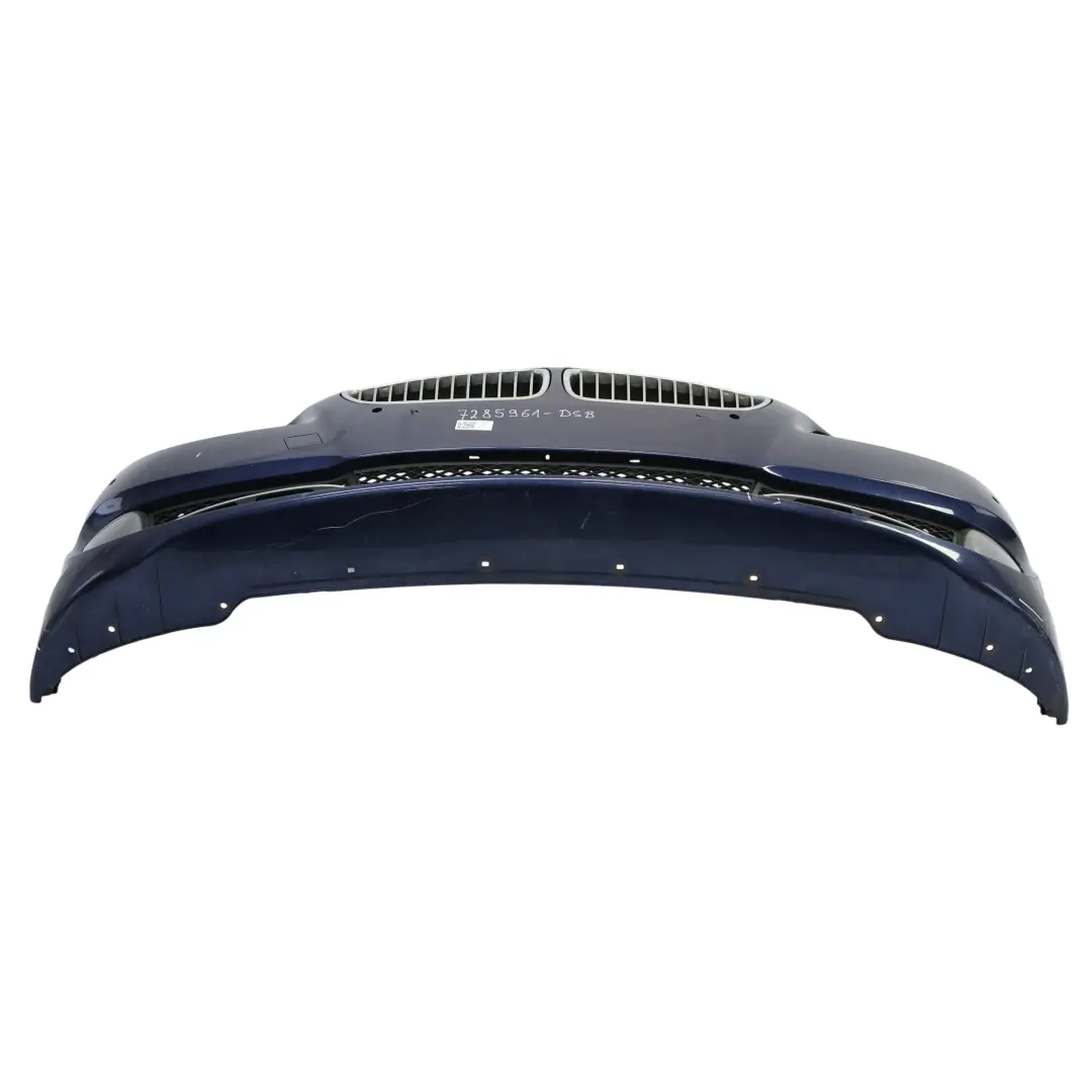BMW F10 Przedni Zderzak Tiefseeblau Niebieski Metalik - A76 - SKU 7285961-DSB - Numer Części 7285961