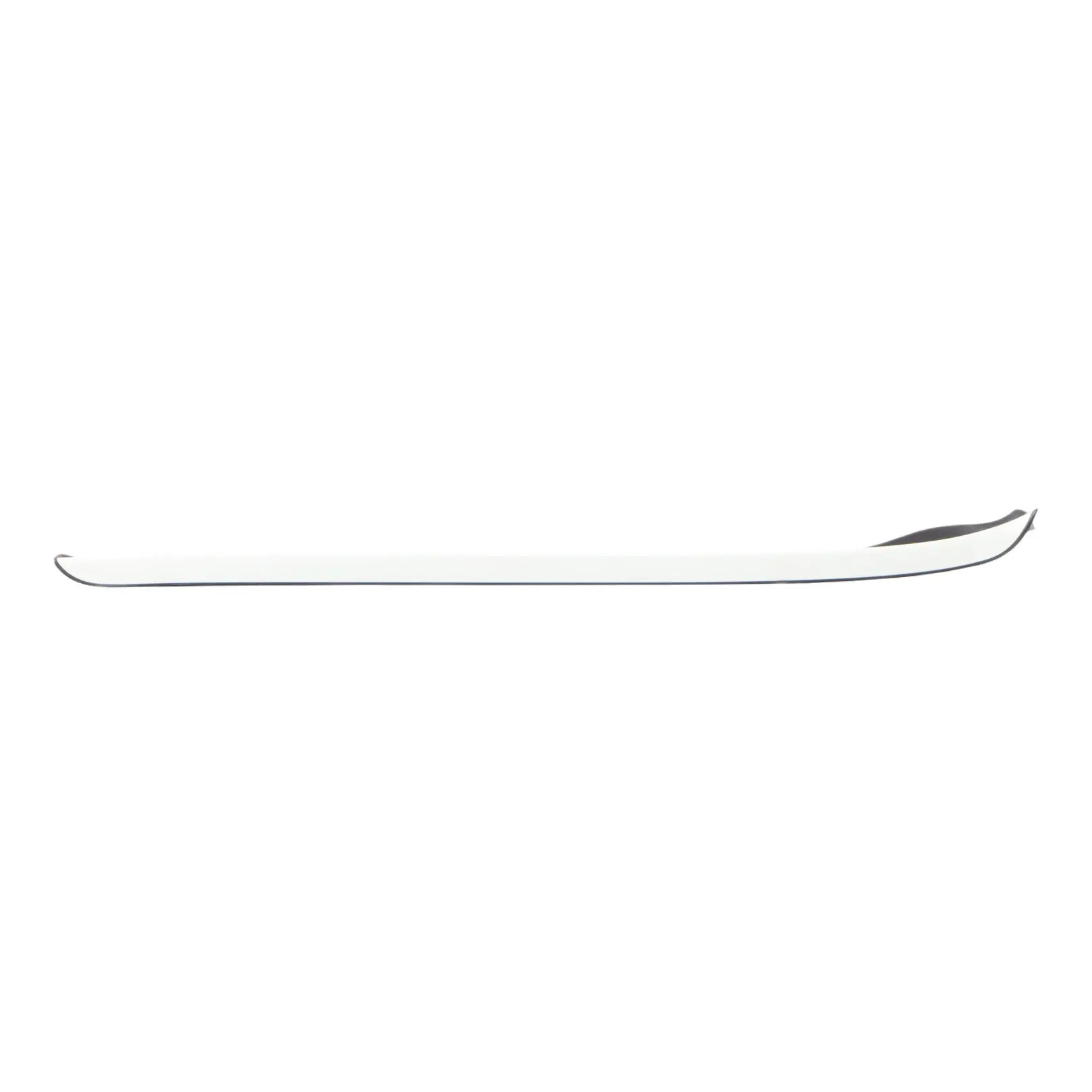 BMW X3 F25 Front Windscreen Trim Right O/S Moulding Strip Alpinweiss White - 300