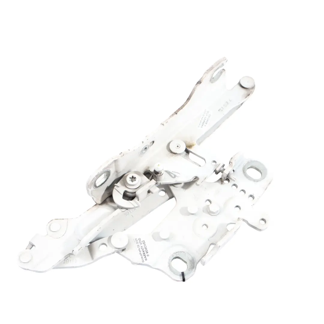 Charnière De Capot Avant Gauche Alpinweiss 3, Blanc 300 BMW F20 F22 F30 F31 - SKU 7286343-AW1 - Numéro de pièce 7286343