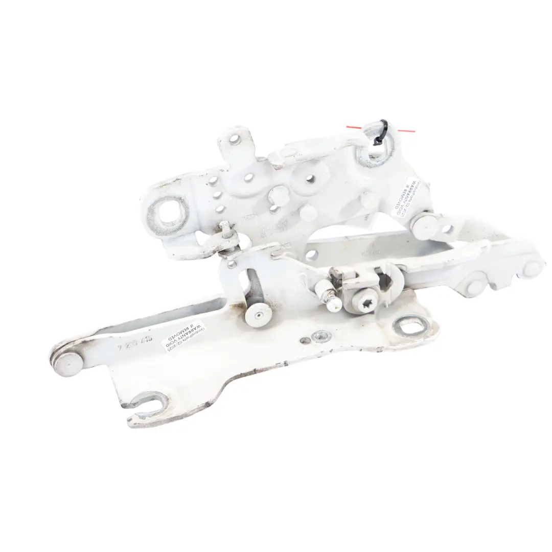 BMW F20 F22 F30 F31 Front Bonnet Hood Hinge Left Alpinweiss 3 White 300 - SKU 7286343-AW1 - Part number 7286343