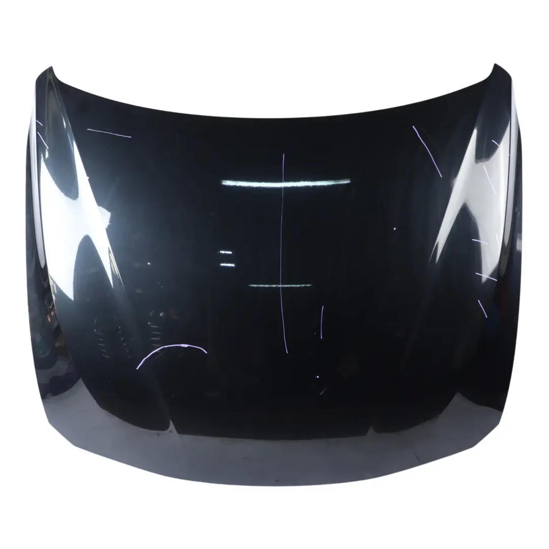 BMW F30 F31 F32 Hood Bonnet Cover Panel Black Sapphire Metallic - 475 - SKU 7290944-BS - Part number 7290944
