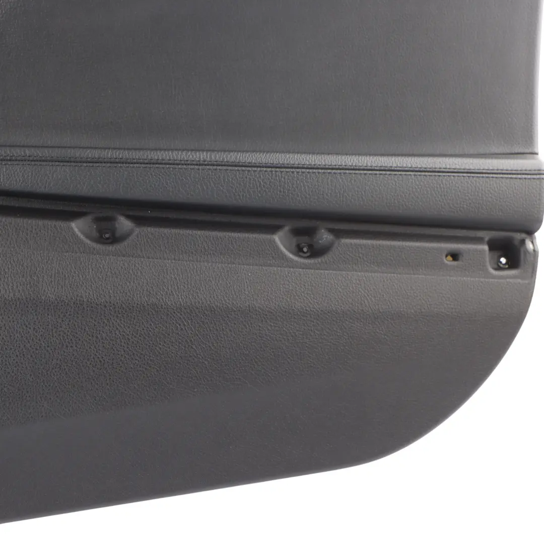 Door Card BMW F12 F13 Front Lining Trim Panel Right O/S Black Leather to with Part number 7291766 Door Card BMW F12 F13 Front Lining Trim Panel Right O/S Black Leather - SKU 7291766 - Part number 7291766