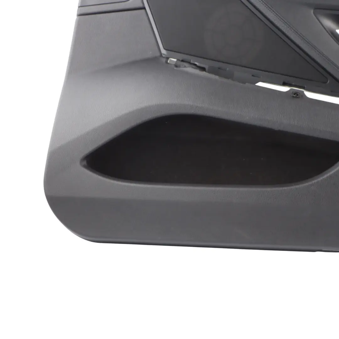 Door Card BMW F12 F13 Front Lining Trim Panel Right O/S Black Leather to with Part number 7291766 Door Card BMW F12 F13 Front Lining Trim Panel Right O/S Black Leather - SKU 7291766 - Part number 7291766