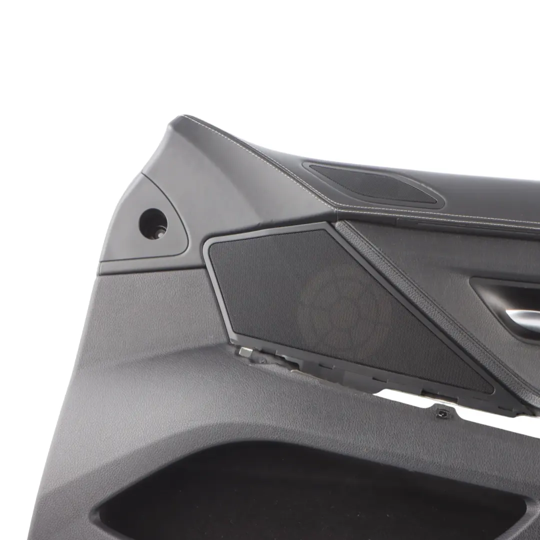 Door Card BMW F12 F13 Front Lining Trim Panel Right O/S Black Leather to with Part number 7291766 Door Card BMW F12 F13 Front Lining Trim Panel Right O/S Black Leather - SKU 7291766 - Part number 7291766