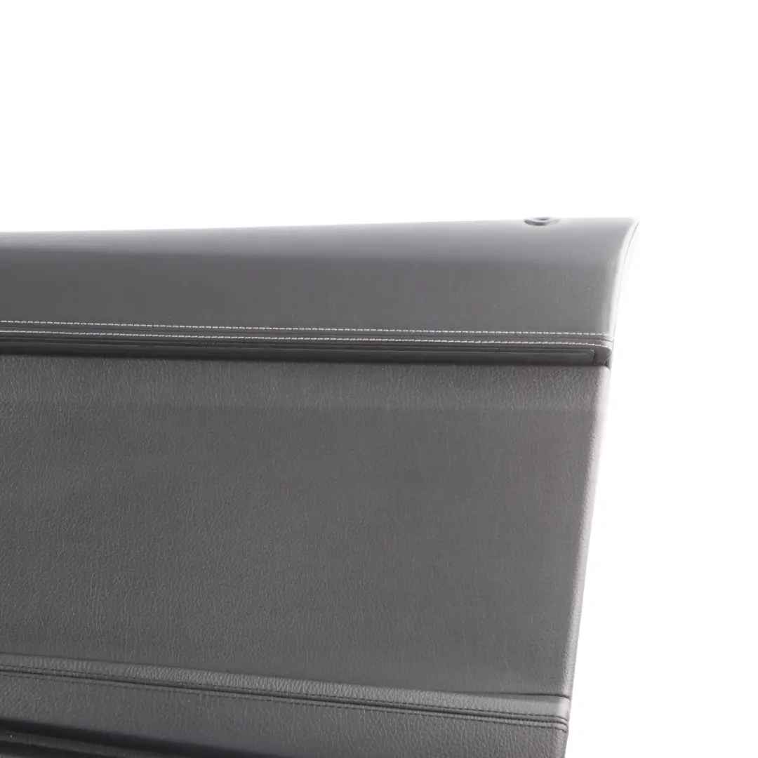 Door Card BMW F12 F13 Front Lining Trim Panel Right O/S Black Leather to with Part number 7291766 Door Card BMW F12 F13 Front Lining Trim Panel Right O/S Black Leather - SKU 7291766 - Part number 7291766