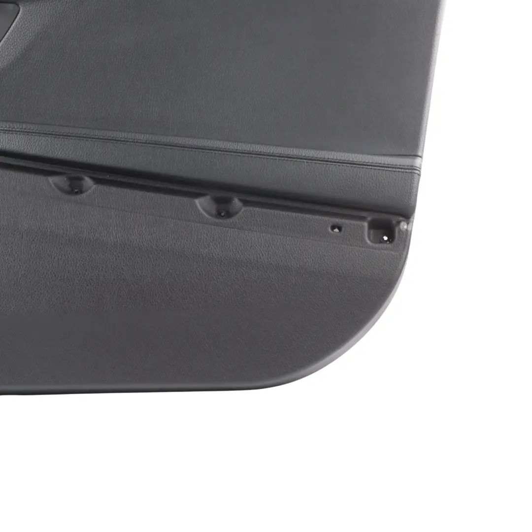 Door Card BMW F12 F13 Front Lining Trim Panel Right O/S Black Leather to with Part number 7291766 Door Card BMW F12 F13 Front Lining Trim Panel Right O/S Black Leather - SKU 7291766 - Part number 7291766