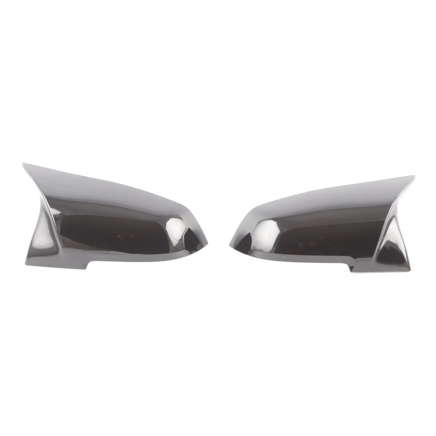 Wing Mirror Cover BMW F20 F30 F31 Left Right N/O/S Cap Casing Black Set
