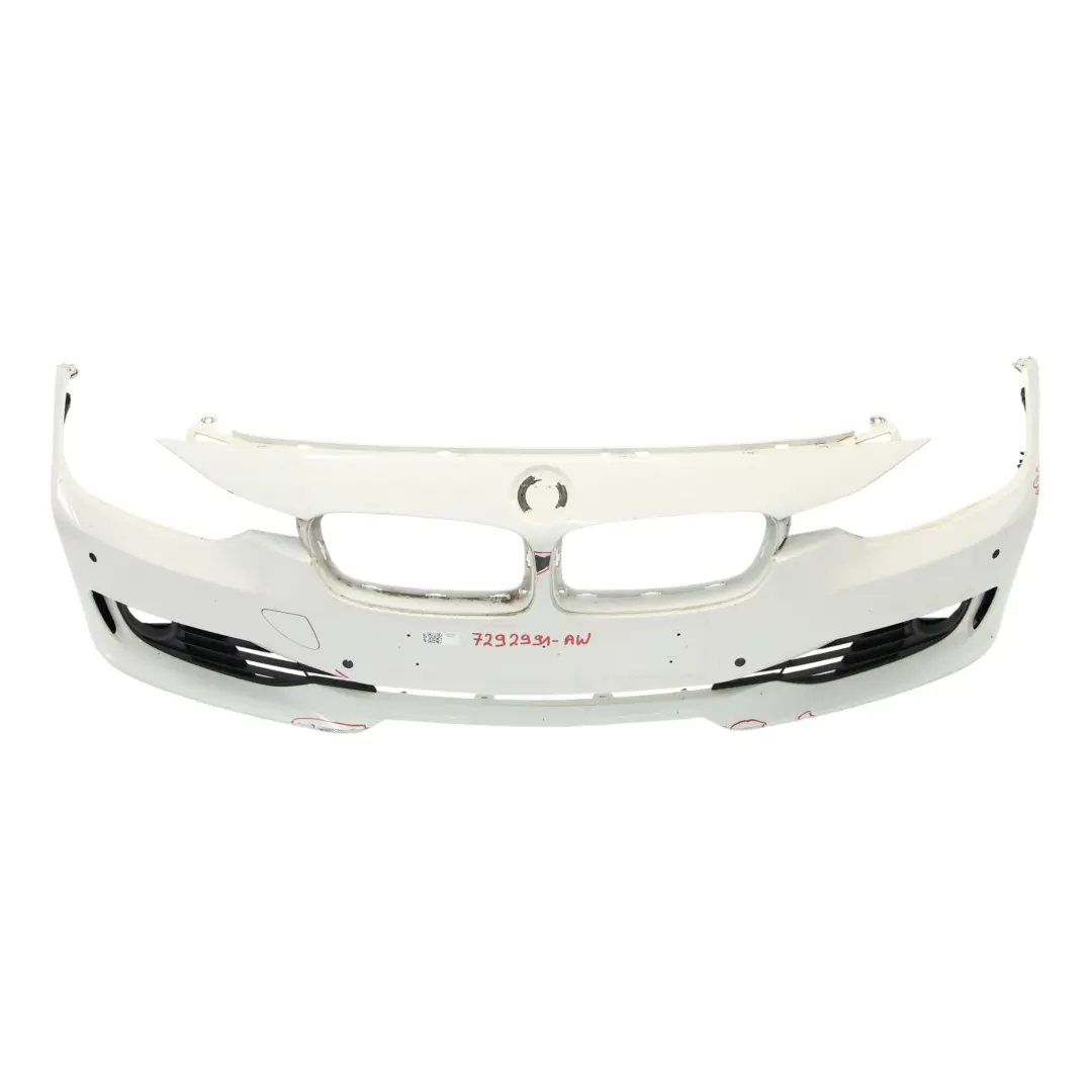Zderzak Przedni Alpinweiss 3 Biały - 300 do BMW F30 F31 o numerze 7292991 BMW F30 F31 Zderzak Przedni Alpinweiss 3 Biały - 300 - SKU 7292991-AW - Numer Części 7292991