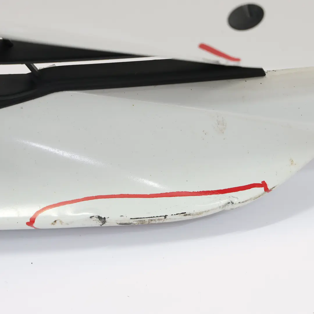 BMW F30 F31 Front Bumper Trim Panel Alpinweiss 3 Alpine White - 300 - SKU 7292991-AW - Part number 7292991