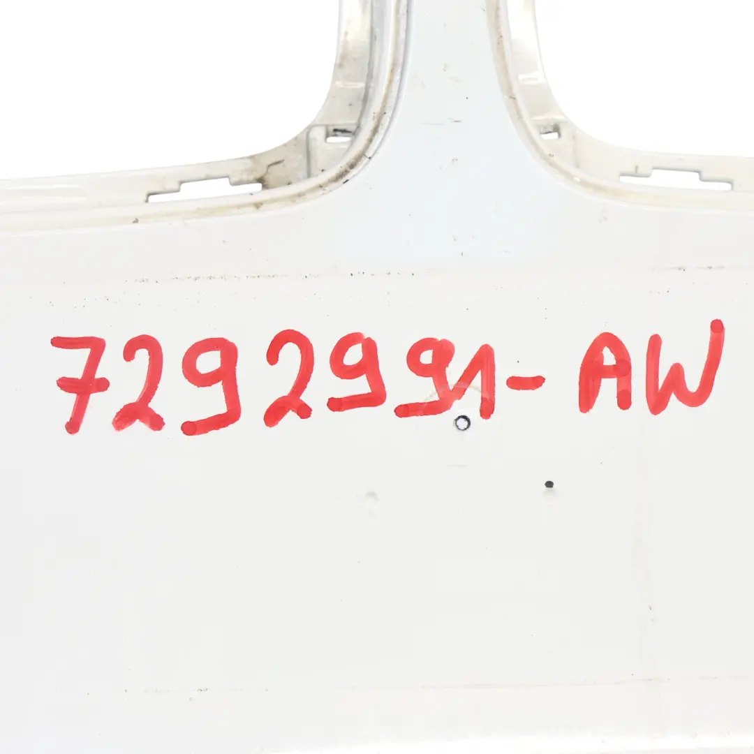 BMW F30 F31 Front Bumper Trim Panel Alpinweiss 3 Alpine White - 300 - SKU 7292991-AW - Part number 7292991