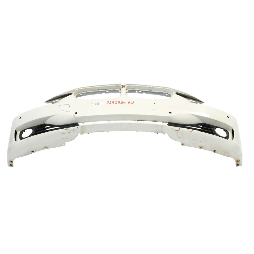 BMW F30 F31 Front Bumper Trim Panel Alpinweiss 3 Alpine White - 300 - SKU 7292991-AW - Part number 7292991