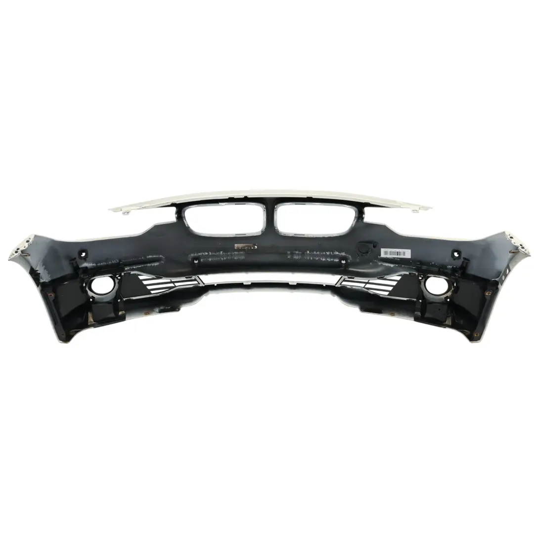 BMW F30 F31 Front Bumper Trim Panel Alpinweiss 3 Alpine White - 300 - SKU 7292991-AW - Part number 7292991