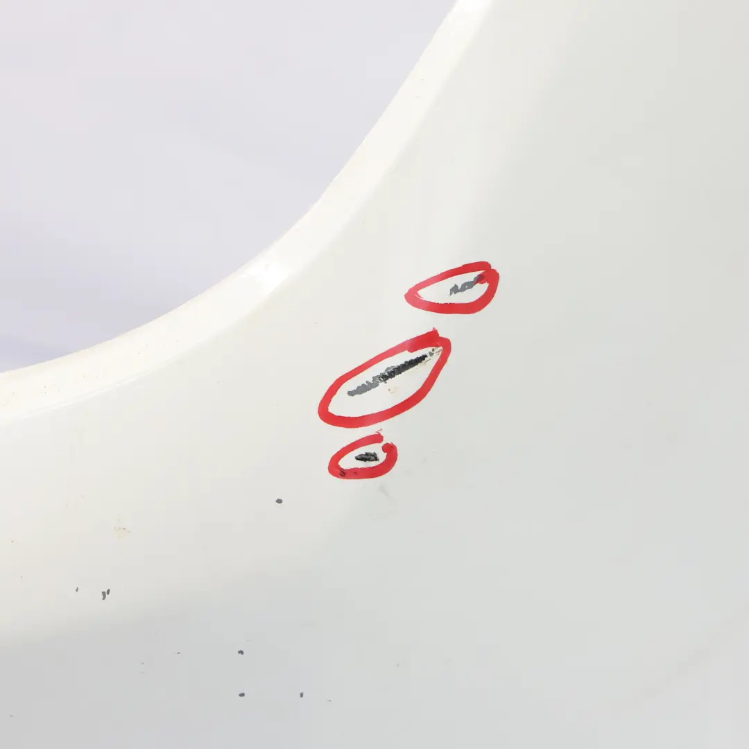 BMW F30 F31 Front Bumper Trim Panel Alpinweiss 3 Alpine White - 300 - SKU 7292991-AW - Part number 7292991
