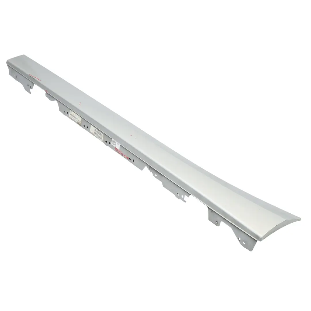 Skirt BMW F21 F22 F23 Sill Strip Side Left N/S Glacier Silber Silver - A83  - SKU 7293543-GSB1 - Part number 7293543