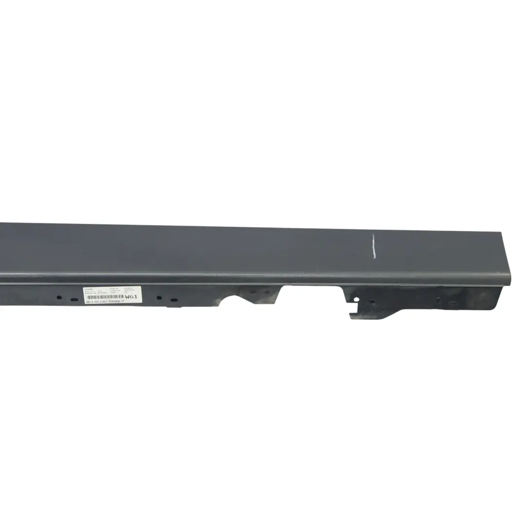 BMW F20 Side Skirt Sill Strip Right O/S Mineralgrau Mineral Grey - B39 - SKU 7293554-MG1 - Part number 7293554
