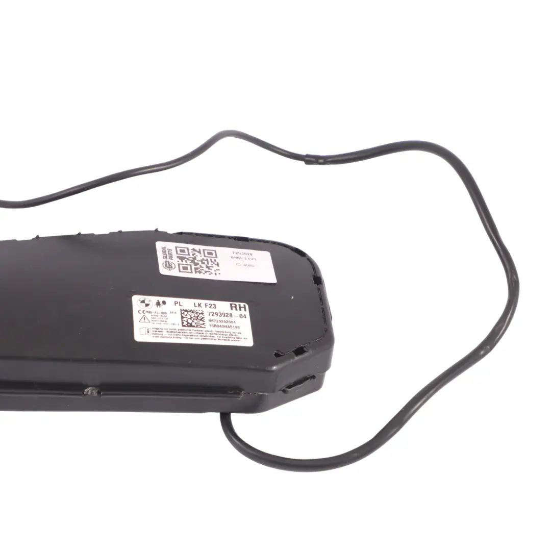 Module D'Air Latéral De Siège Avant Droit pour BMW F23 à propos du numéro de pièce 7293928 BMW F23 Module D'Air Latéral De Siège Avant Droit - SKU 7293928 - Numéro de pièce 7293928