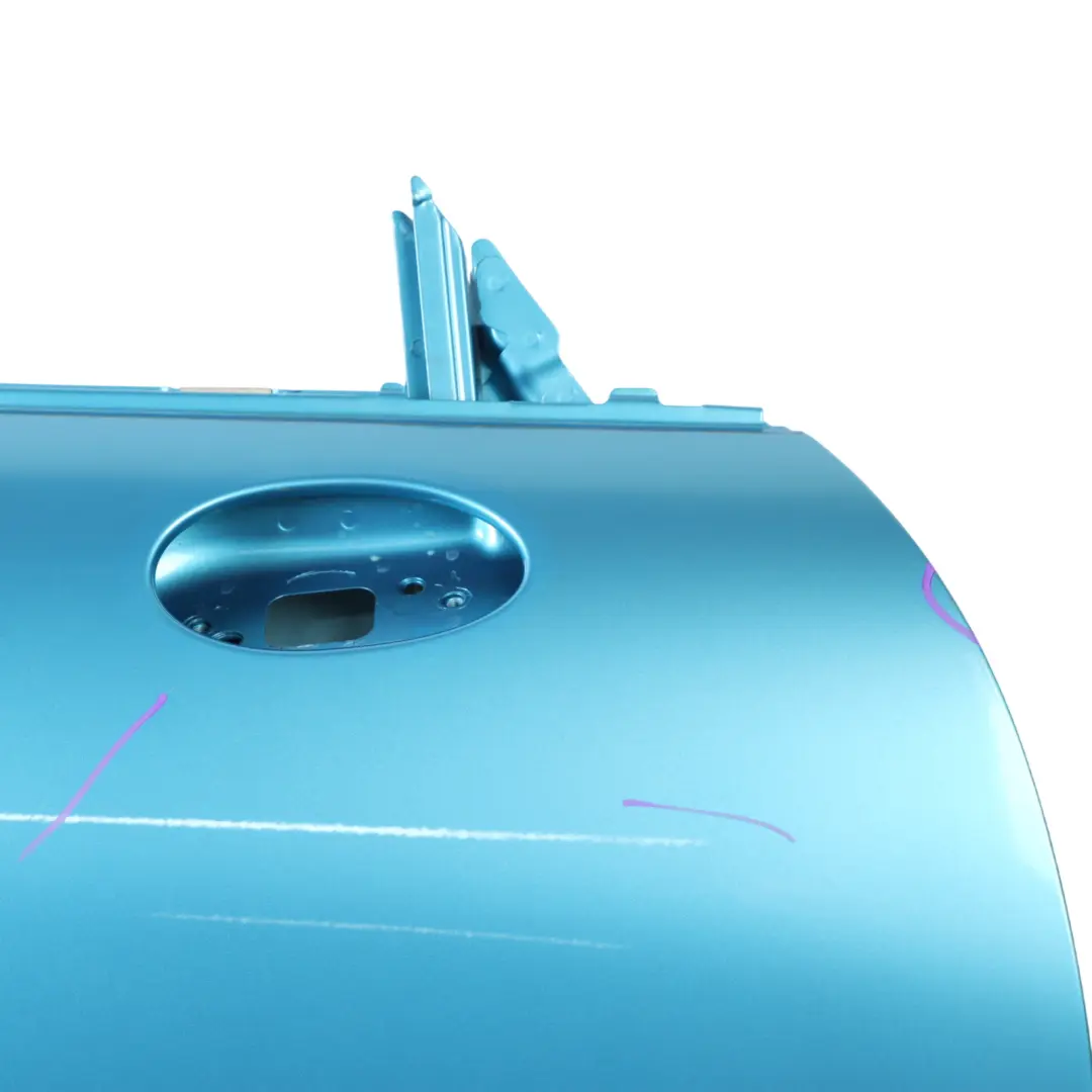 Door Front Right O/S Panel Electric Blue II Metallic - B86 to Mini F56 F57 with Part number 7294266 Mini F56 F57 Door Front Right O/S Panel Electric Blue II Metallic - B86 - SKU 7294266-ELBII - Part number 7294266