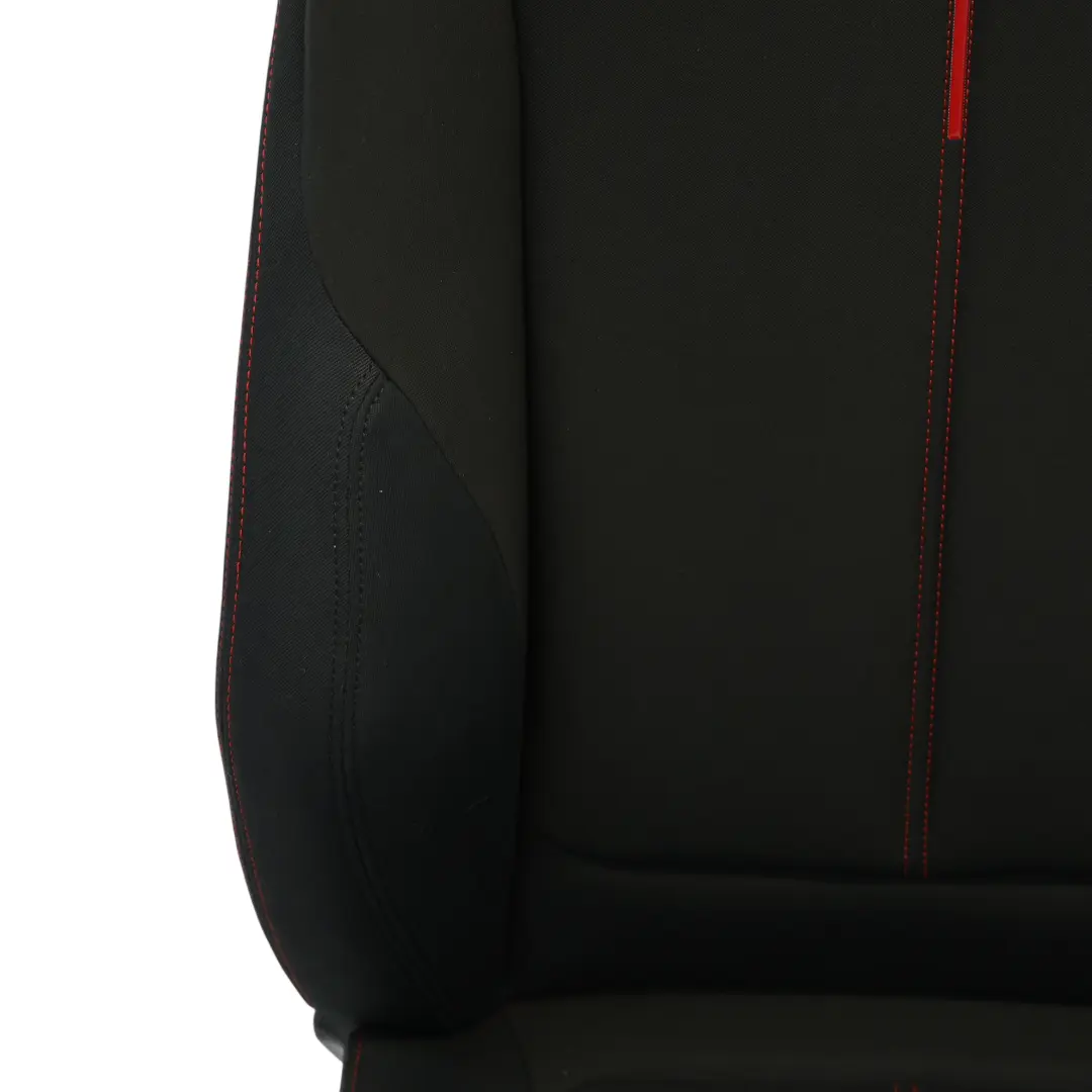 Front Seat BMW F30 F31 Sport Cloth Fabric Track Anthracite Red Left N/S to with Part number 7295133 Front Seat BMW F30 F31 Sport Cloth Fabric Track Anthracite Red Left N/S - SKU 7295133-5 - Part number 7295133