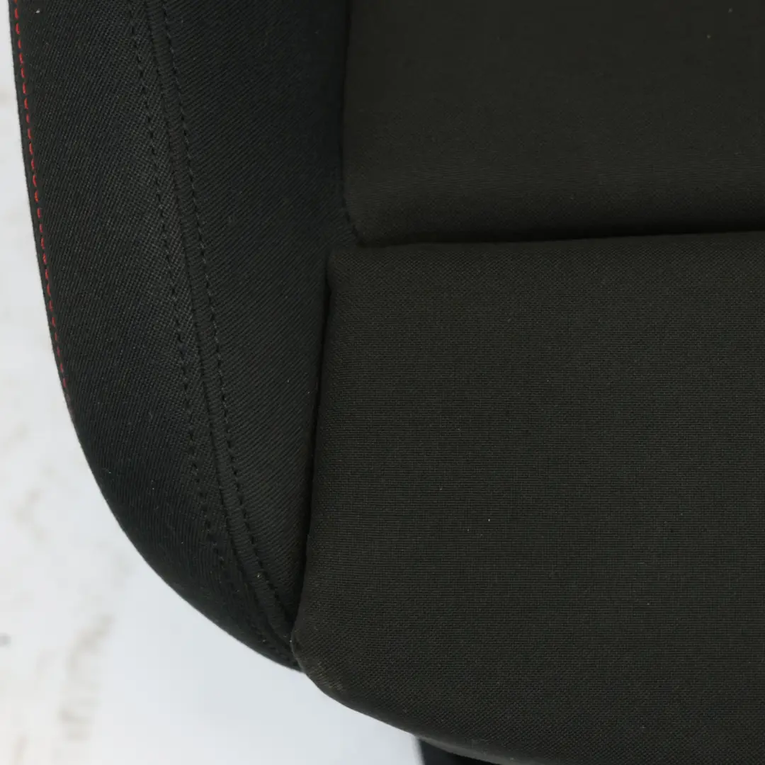  Front Seat BMW F30 F31 Sport Cloth Fabric Track Anthracite Red Left N/S - SKU 7295133-5 - Part number 7295133