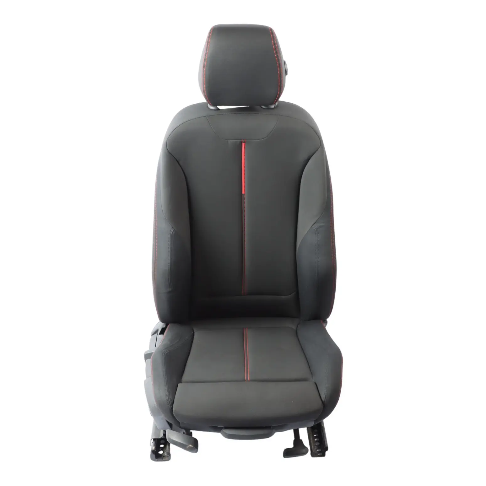 Front Seat BMW F20 Sport Cloth Fabric Track / Anthracite Red Right O/S