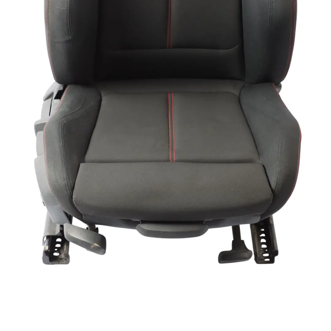  Front Seat BMW F30 Sport Cloth Fabric Track / Anthracite Red Right O/S - SKU 7295134-3 - Part number 7295134