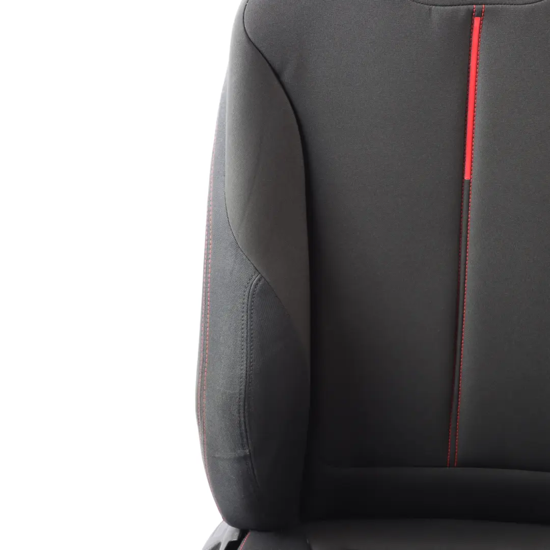  Front Seat BMW F20 Sport Cloth Fabric Track / Anthracite Red Right O/S - SKU 7295134-3 - Part number 7295134