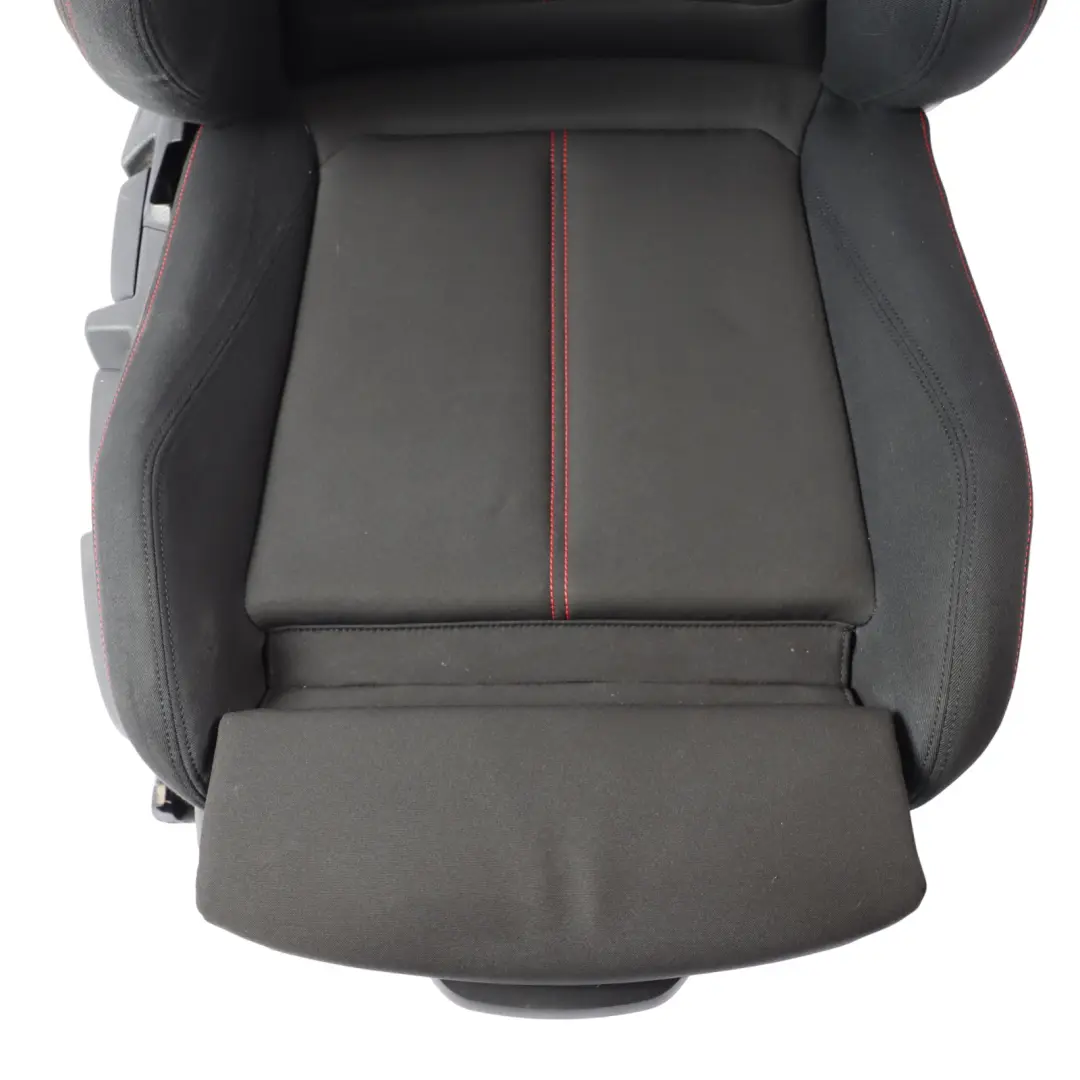  Front Seat BMW F20 Sport Cloth Fabric Track / Anthracite Red Right O/S - SKU 7295134-3 - Part number 7295134