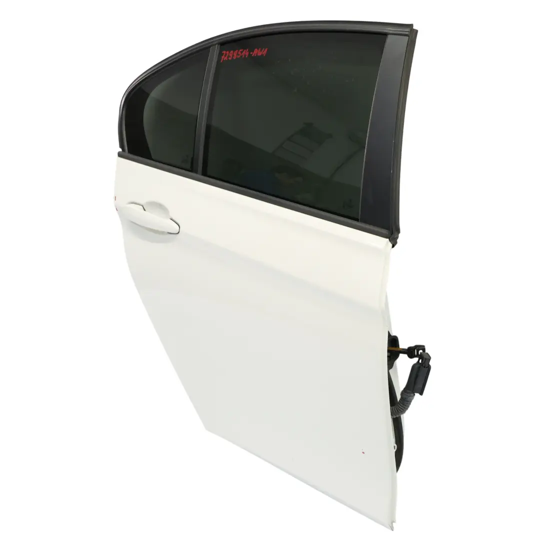 Door Rear Right O/S Alpinweiss 3 Alpine White - 300 to BMW F30 with Part number 7298514 BMW F30 Door Rear Right O/S Alpinweiss 3 Alpine White - 300 - SKU 7298514-AW1 - Part number 7298514