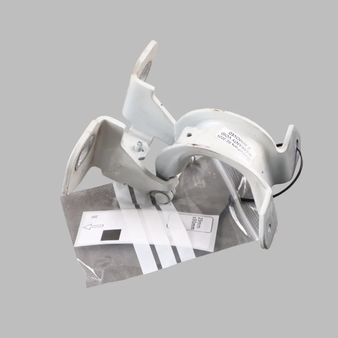 BMW F23 Convertible Folding Top Roof Flap Hinge Left N/S Mineral White - A96 - SKU 7300959-MW - Part number 7300959
