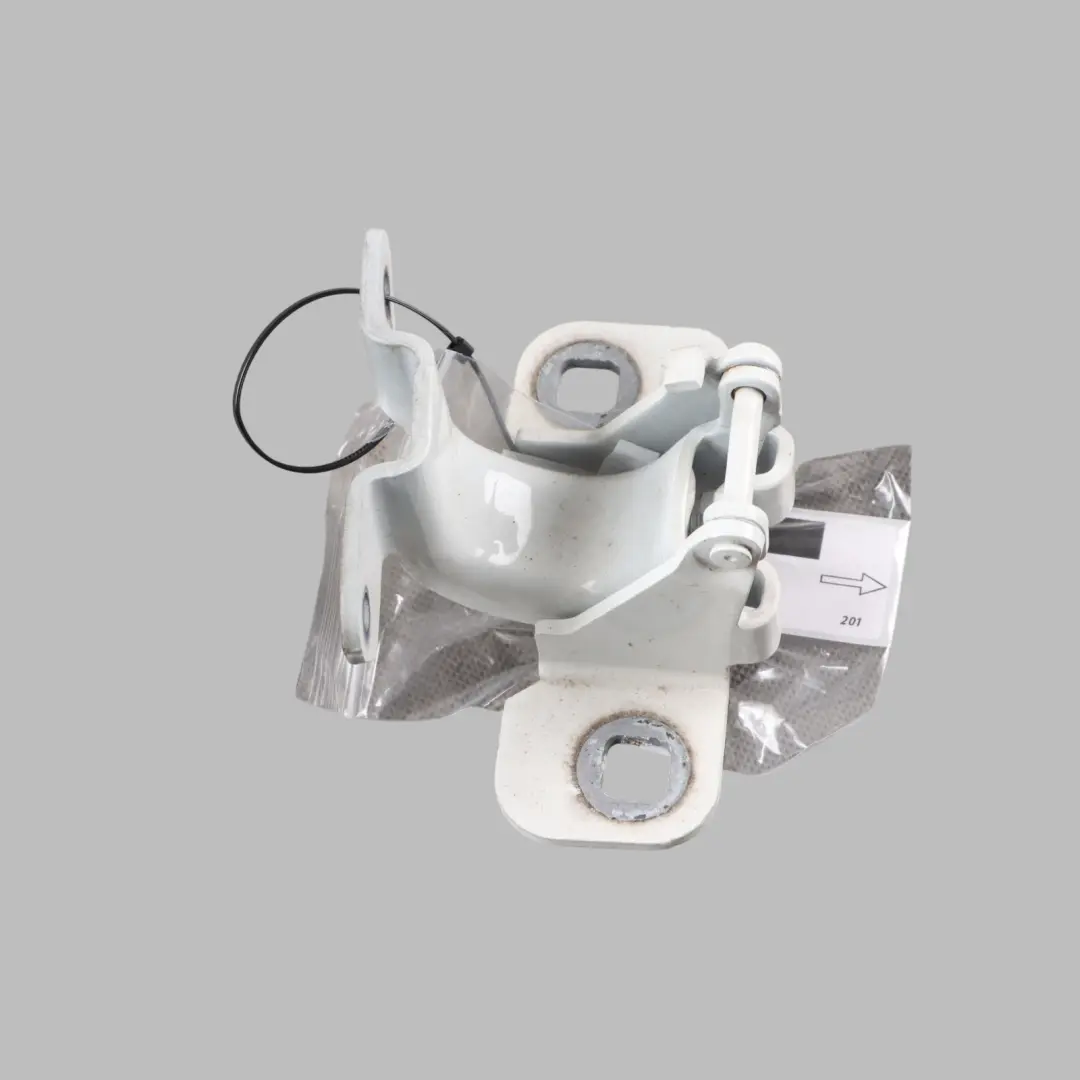 BMW F23 Convertible Folding Top Roof Flap Hinge Right O/S Mineral White - A96 - SKU 7300960-MW - Part number 7300960